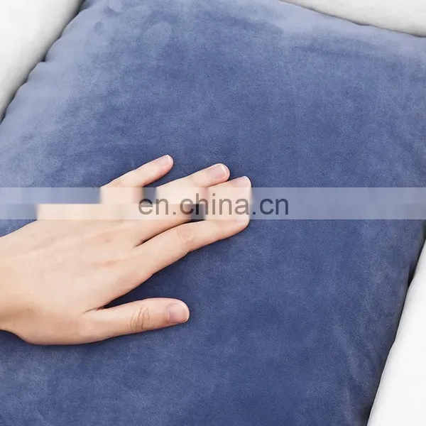 Rectangle Dog Bed Soft Velvet Fabric Pet Bed for Dogs & Cats With Non Slip Bottom photo-7
