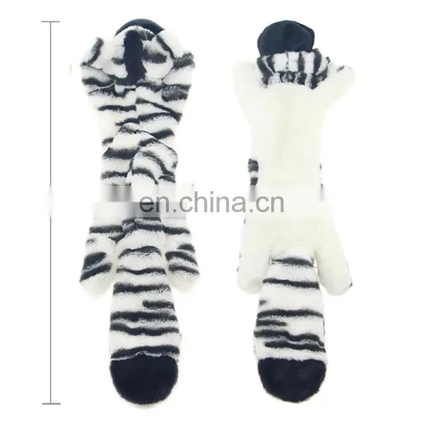 No Stuffing Funny and Interactive Pet Toy Squeaky Dog Plush Toys 2020 photo-5
