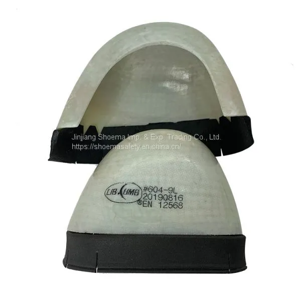 En12568 Fiberglass Compostie Toe Caps With Strip for Safety Shoes 522/604/443/459