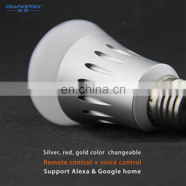 Frankever US/EU Standard Led Wifi Light Bulb Smart Home Controlled by Mobile App photo-5