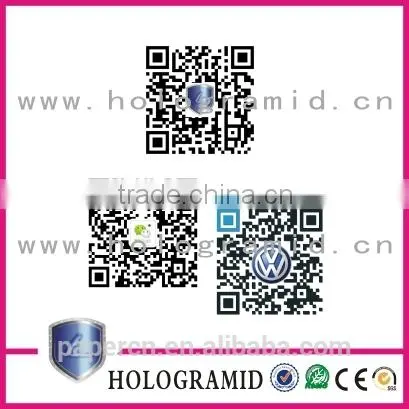 Private Vinyl Stickers QR Code Label/QRcode Stickers Scratch off Label photo-4