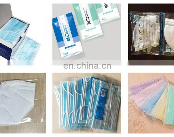High Speed Disposable Medical Surgical Face Mask Pillow Packing Machine photo-2