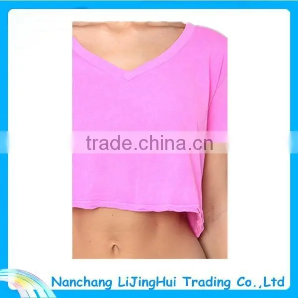 Custom Made Basic Teen Girl Lady T Shirt 2015 photo-3