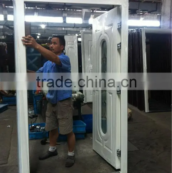 Steel Security Door (LT-911G) Glass Door photo-5
