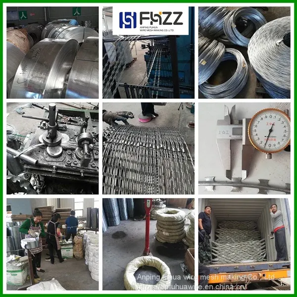 Hot-dip Galvanized or Stainless Steel Concertina Long Razor Barbed Tape Obstacles photo-5