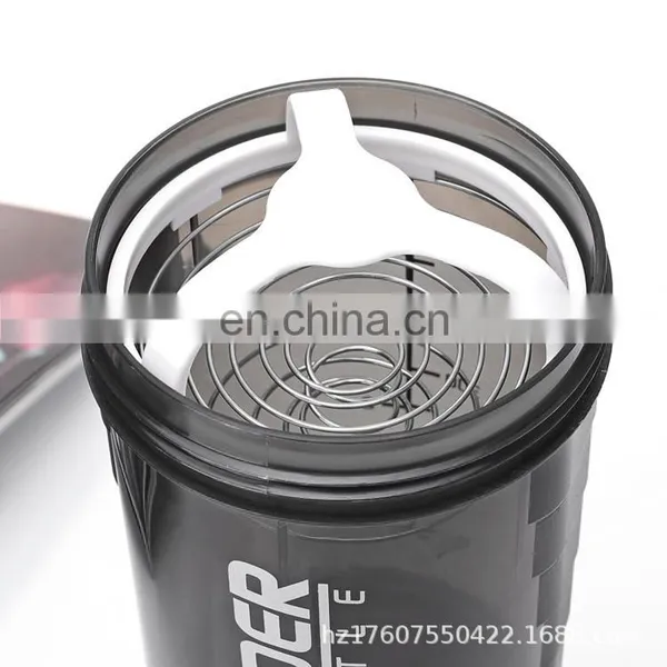600ML Sports Water Bottle Plastic Portable Drinking Cup Gym Leakproof Drop-proof Portable Shaker Mug Outdoor Travel Water Bottle photo-5
