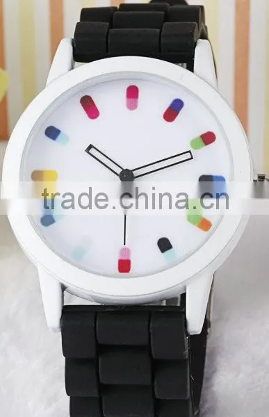 China Wholesale Watches Universal Silicone Watch photo-4