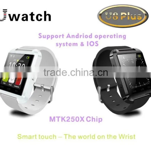 2015 Waterproof Watch Bluetooth Smart Watch Mobile for Samsung S4/Note3/S5 Android Smartphones for U8 Plus Watch photo-4