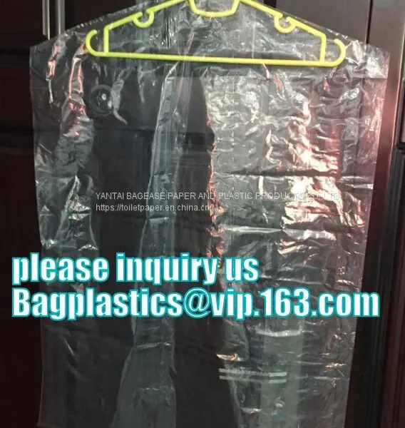WIRE HANGER, DRY CLEANING GARMENT BAGS COVER, SANITARY LAUNDRY BAGS, HOTEL, LAUNDRY STORE, CLEANING SUPPLIES photo-4