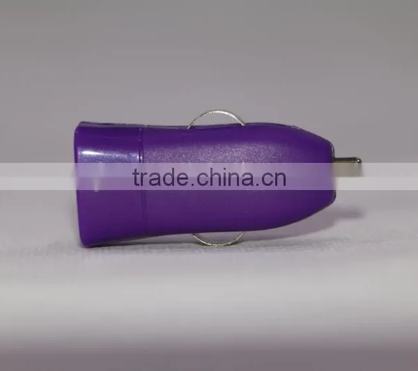 Pocket-size Interface USB Car Charger 12V 24V Auto Charger New Tiny Design Car Charger photo-5
