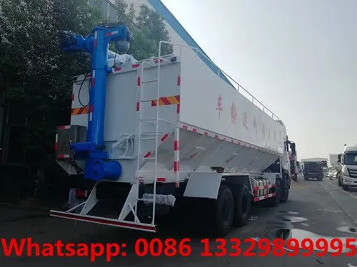 HOT SALE! Dongfeng Tianlong 8*4 LHD 310hp Diesel Bulk Feed Transported Vehicle for Sale photo-3