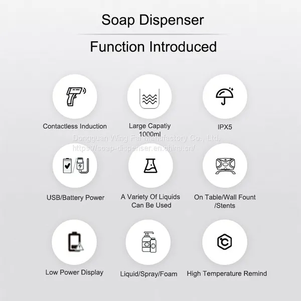 Commercial 1000ml Smart Wall Mounted Alcohol Gel Hands Free Soap Dispenser For Public Places photo-3