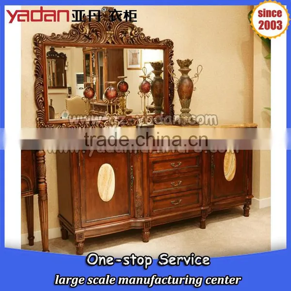 Muliti Function Antique Dressing Table Designs for Bedroom, Dressing Table With Drawers photo-3