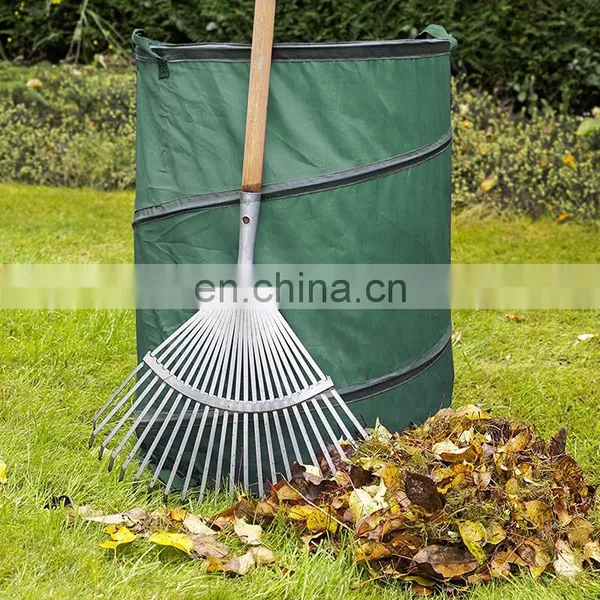 Heavy Duty Pop Up/pe 600d Polyester Gardening Bag With Spring photo-2