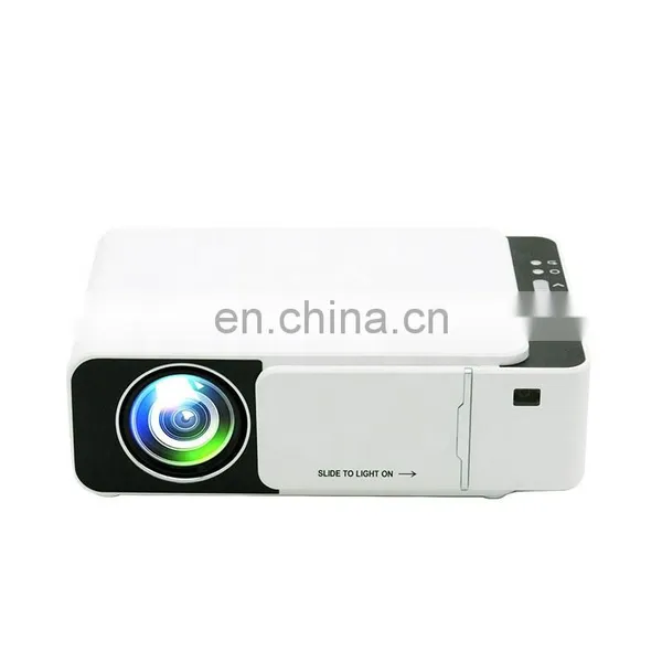 Wifi LED Projector Full HD 3D Portable HD Home Theater Mini Projector T5