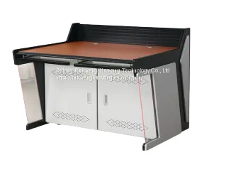 Multimedia Monitoring and Control Machine Room Operation Console Command and Dispatching Console Industrial Control Console Center Video Control Monitoring Desk photo-3