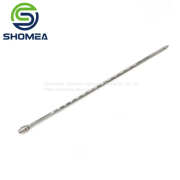 Shomea Customized Small Diameter 304/316 Stainless Steel Perforated Needles With Pencil Point Tip photo-2