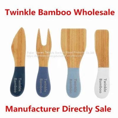 Bamboo cheese knife set of 4pcs Wholesale bamboo kitchen tools