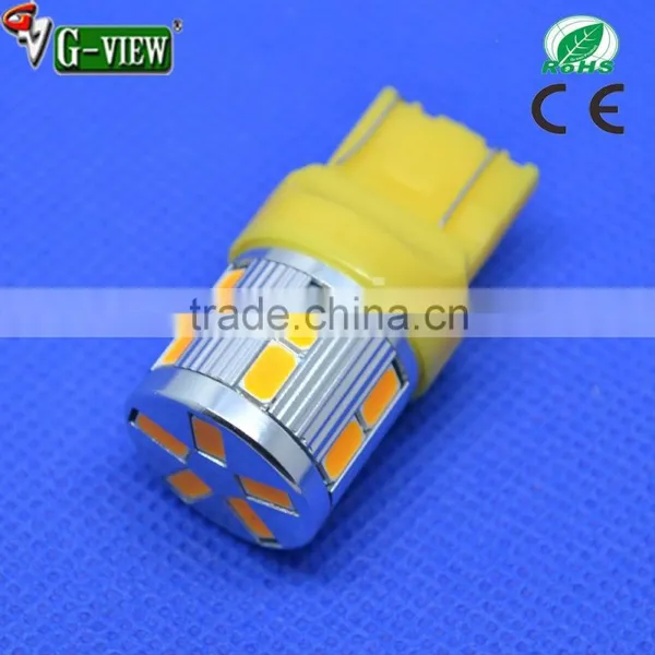 Yellow Amber Led Automotive Light T20 13smd 5630 Samsung Chip T20 Led Car Auto Bulb photo-2