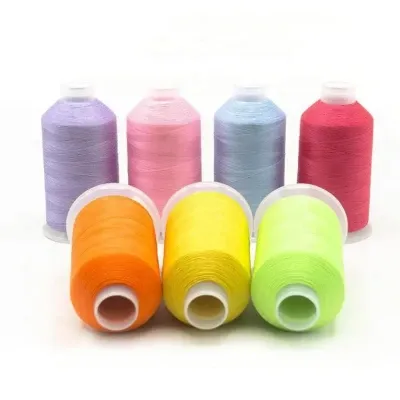 2mm100% Polyester Glow in the Dark Yarn 50g for DIY Weaving Embroidery Knitting Handmade Crochet photo-2