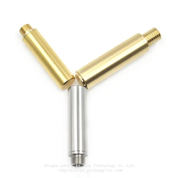 Copper Nozzle Copper Bushing Composite CNC Lathe Machining Stainless Steel Parts Fastener Processing photo-3