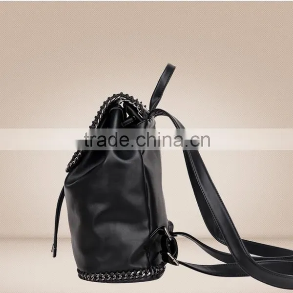 New Design Female Bag pu Backpack Fashion Lady Backpack 2016 Summer Fashion Backpack photo-2