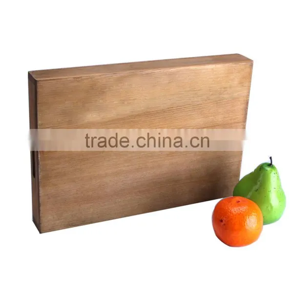 Pine Wood Cheap Custom Printed Wooden Serving Tray Quality Choice photo-4