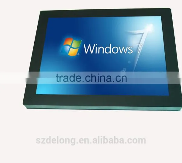 Industrial15 Inch touch panel pc, windows 7 touch panel pc