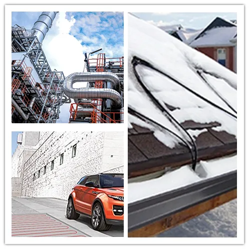 Industrial Heating Cables Self Regulating Heating Trace Cable Heating System for Pipe photo-5