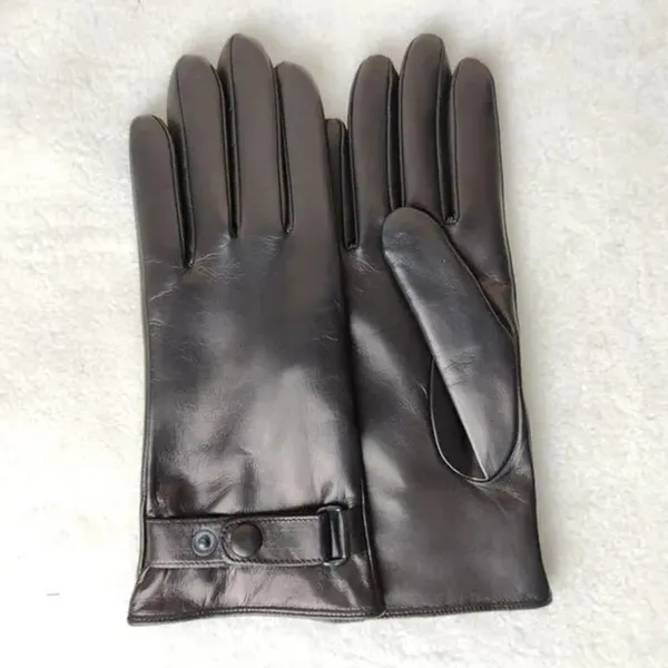 High Quality Leather Gloves Wholesale Fashion Women Winter Gloves and Mittens photo-5