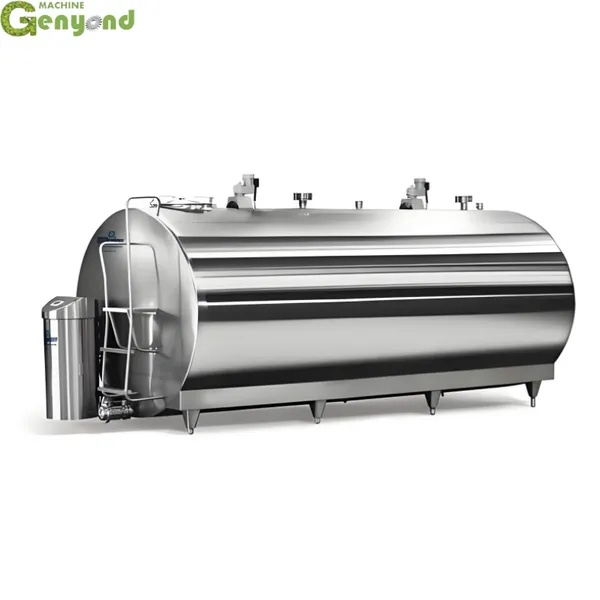 Raw Milk Storage Tank,milk Transport Tank Truck,stainless Steel Milk Storage Tank photo-3