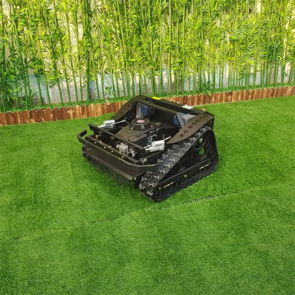 Gasoline Engine Brushless Dc Motor Self-Charging Generator Remote Control Hillside Mower photo-4