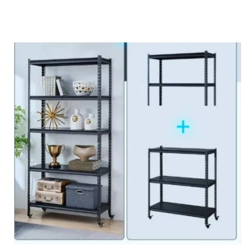 5-Tier 2750lbs Garage Shelves Shelving Unit Bolt-Free Racks photo-4