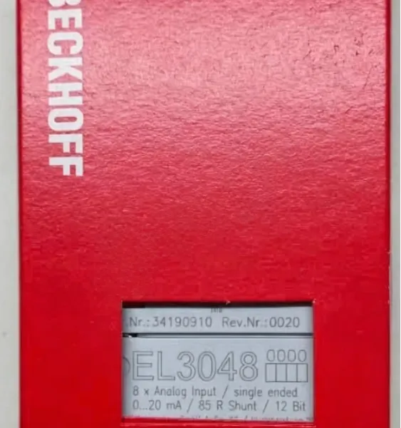 BECKHOFF EL3048 EtherCAT 8-Kanal-Analogeingabemodul mit 0-20 mA Stromeingang, Industrielle Automatisierungs-IO-Schnittstelle, PLC-Modul photo-5