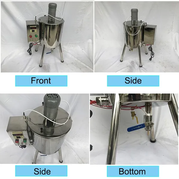 MO-Qdmdch China Supplier Small Lipstick BZ005 Filling Machine Factory Price Stainless Steel Cosmetic Wax Filling Equipment With Heating Tank photo-5