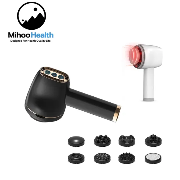 Appareil de massage corporel professionnel portable avec 8 têtes de massage spécialisées MH-668