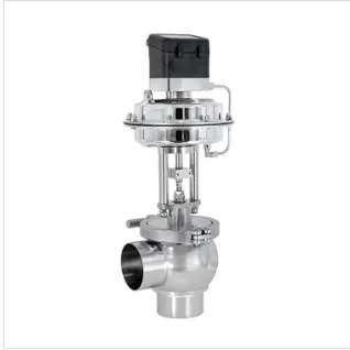 SCHUBERT&SALZER Right Angle Valve 6053/065V Pneumatic Angle Type Regulating Valve