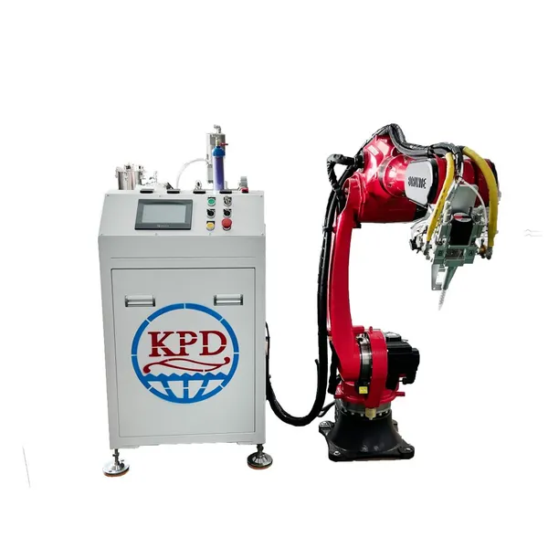 Robotic Two Component Adhesive Dispensing and Potting System