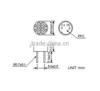 High Quality Open Structure Ultrasonic Sensor NU40C10T/R-2 photo-2