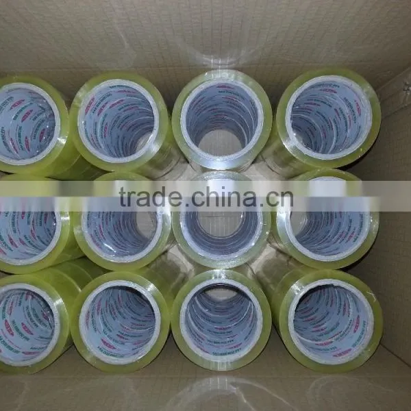 6 Rolls Clear Packaging Shipping Tape Bopp Sealing Tape Water Based Acrylic Adhesive Tape 48MM*80M*45MIC photo-2