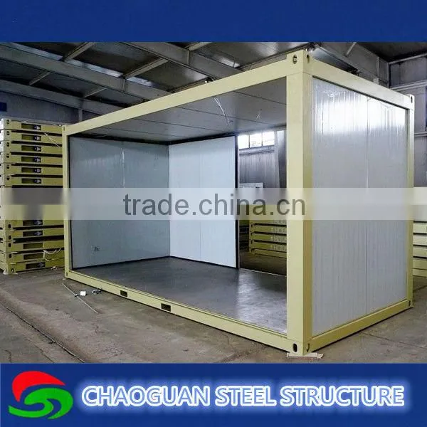 Finishing Interior Decorated Prefabricated Shipping Container Coffee Shop photo-2