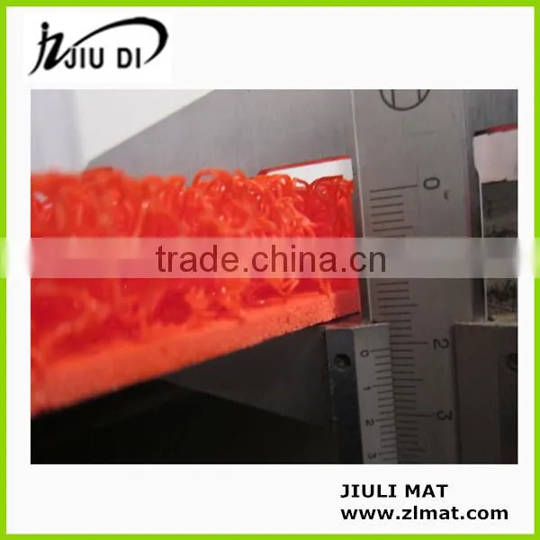Anti-slip Waterproof Anti-dust Durable Red Pvc Coil Door Mat photo-2