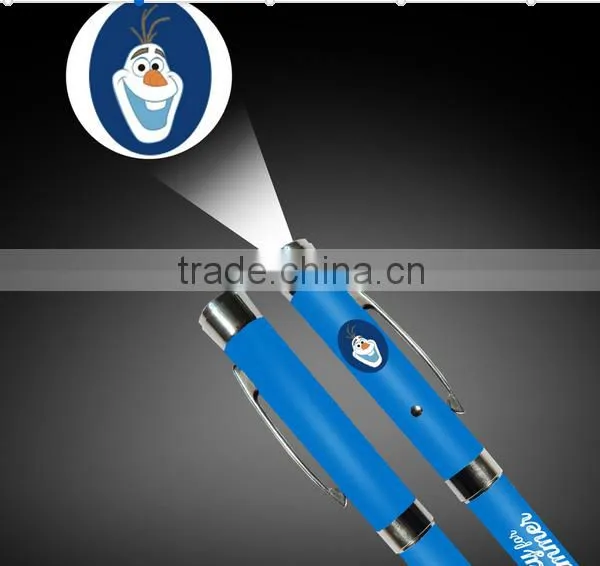 Custom Led Ballpen,promotional Gifts Led Logo Laser Ballpen,promotional Led Projector Metal Pen,hot Selling Gifts Led Pen photo-5