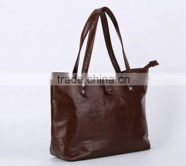 High Quality Synthetic Leather Fashion Tote Handbag