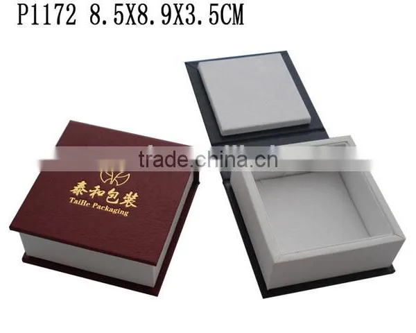 Unique Special Jewelry Paper Ring Box With Velvet Lining P1174 photo-4