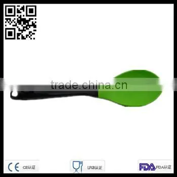 Silicone Spoon With Wooden Handle