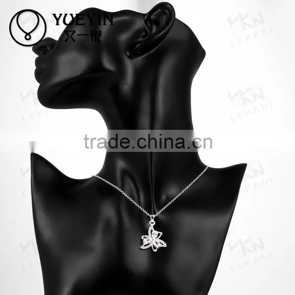 Factory Wholease Fashion Plated Silver Necklace photo-6