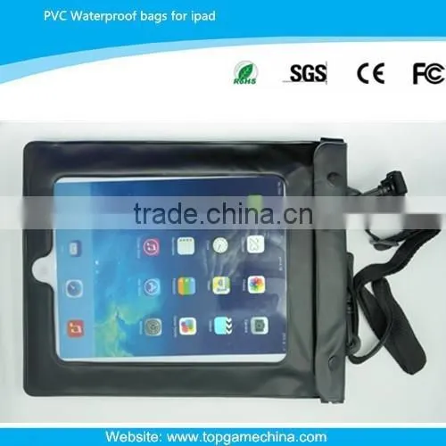 Cheap Neck Strap Case for Ipad 2/3/4/5 Pvc Waterproof Case