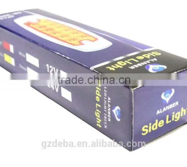 LED Clearance Side Marker Light Rectangular Waterproof LED Side Marker/Clearance Light for Trucks photo-6