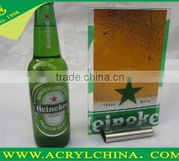 2015 Menu Card Holder, Drink Menu Holder, Restaurant Supplies Menu Cover